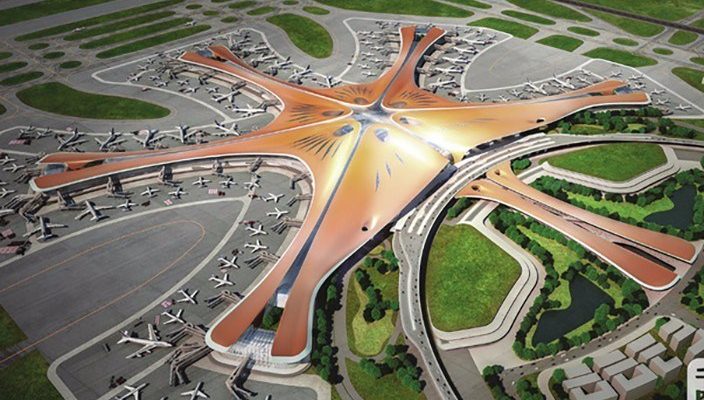 الصين تصمم أكبر مطار في العالم..-التيماء