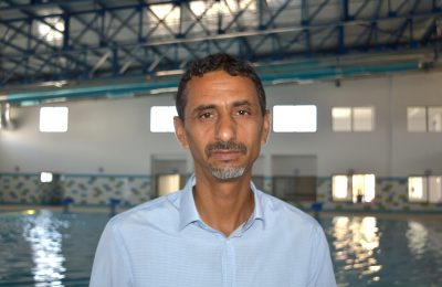 مدير المسبح نصف اولمبي البلدي الجديد بسيدي بوزيد مختار الحامدي-التيماء
