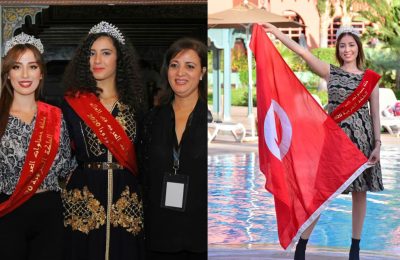 التونسية حنان شقير ملكة شرفية بمهرجان ملكة حسناوات العرب في العالم